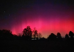 Severni sij zasijal nad Slovenijo (FOTO)