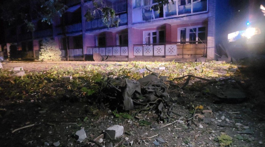 V ruskem napadu z raketami in droni na Odeso več ranjenih (foto: Omrežje X/posnetek zaslona/Victor vicktop55)