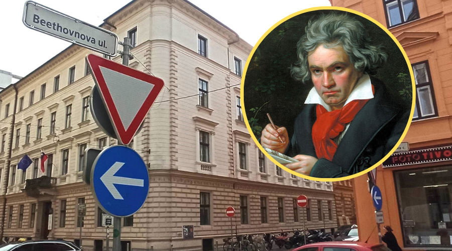 V Ljubljani imamo Beethovnovo ulico - pa veste, zakaj? (foto: Uredništvo/Profimedia/fotomontaža)
