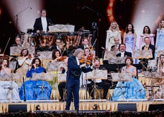 André Rieu osvojil občinstvo pri nas: njegov čarobni nastop napolnil Stožice do zadnjega kotička (FOTO)