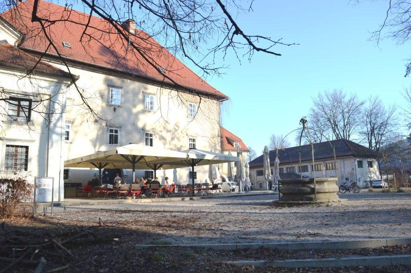 Ljubljanski grad Kodeljevo.