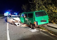 Nove podrobnosti o hudi prometni nesreči pri Novem mestu: povzročitelj močno napihal