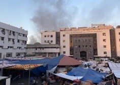 Izraelske sile obkolile bolnišnico, Izrael pod pritiskom, naj zaščiti civiliste v Gazi