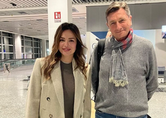 Ko se prekrižajo poti: Pahor je na letališču srečal Severino in jo povabil na ...