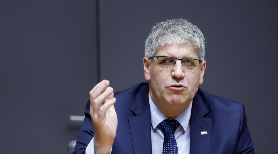 Boštjan Poklukar o zdrsu Slovenije na lestvici mirovnega indeksa: "Policija je pripravljena na dvig kriminalitete" (foto: Bobo/Žiga Živulović)
