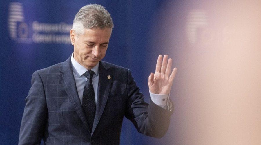Tudi o mejah, migrantih in povečani teroristični grožnji: slovenski premier Robert Golob na obisku v Italiji (foto: Profimedia)