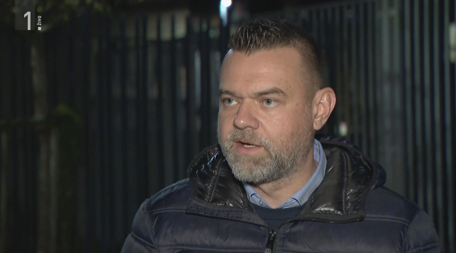 Gasilec Sandi Zajc za Tarčo: Popolnoma sem že utrujen od vsega tega medijskega pompa (foto: posnetek zaslona/TV Slovenija)