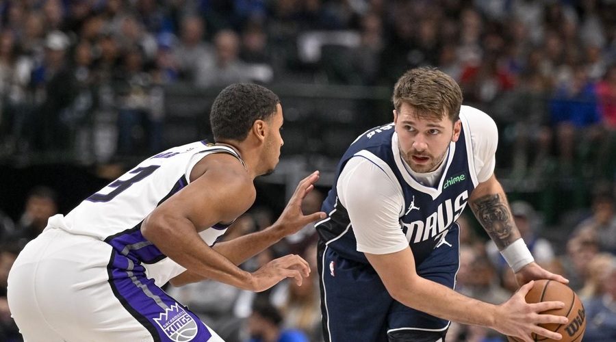 Luka Dončić z Dallasom izgubil še na tretji od zadnjih štirih tekem (foto: Profimedia)