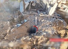 Izraelska vojska naj bi pod bolnišnico Al Šifa v Gazi odkrila več deset metrov dolg predor