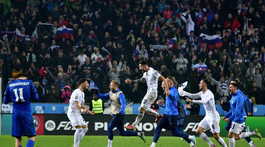 Slovenija je na Euru 2024! Ste že videli, kaj vse se je po velikem zmagoslavju dogajalo v Stožicah? (VIDEO) (foto: Profimedia)