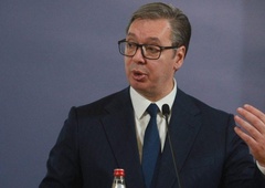 Vučić se je odzval na peti množični študentski protest v Srbiji