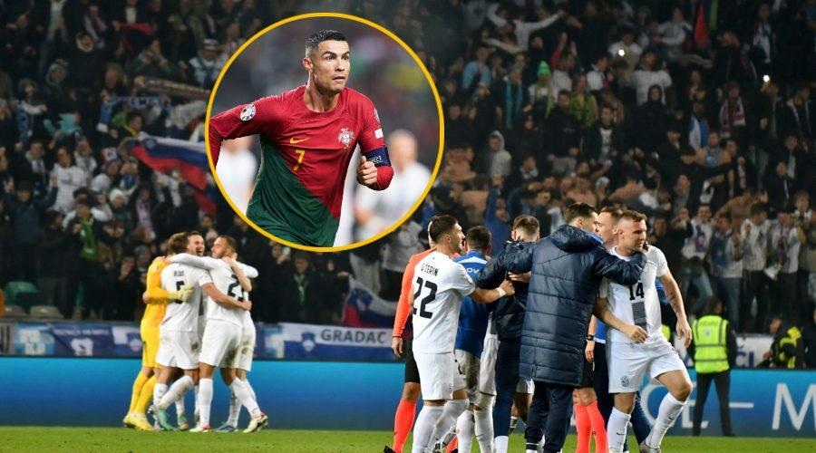 Predsednik nogometne zveze napovedal spektakel: slovenski nogometaši še pred Eurom 2024 tudi proti ... Cristianu Ronaldu?! (foto: Profimedia/fotomontaža)