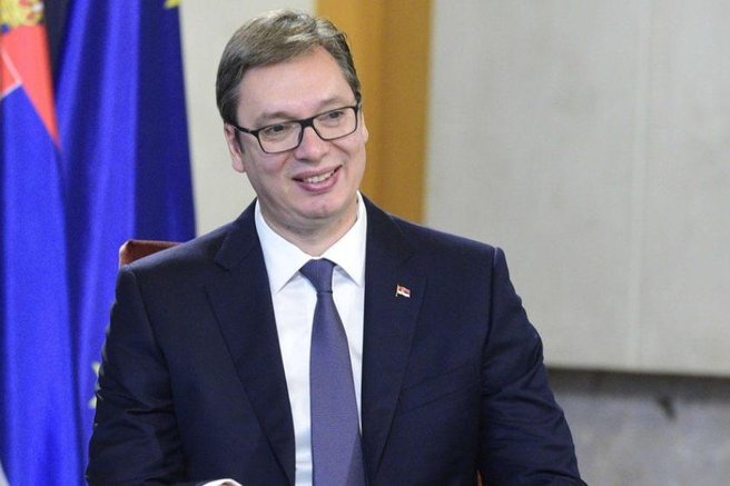 Aleksandar Vučić volitve Srbija