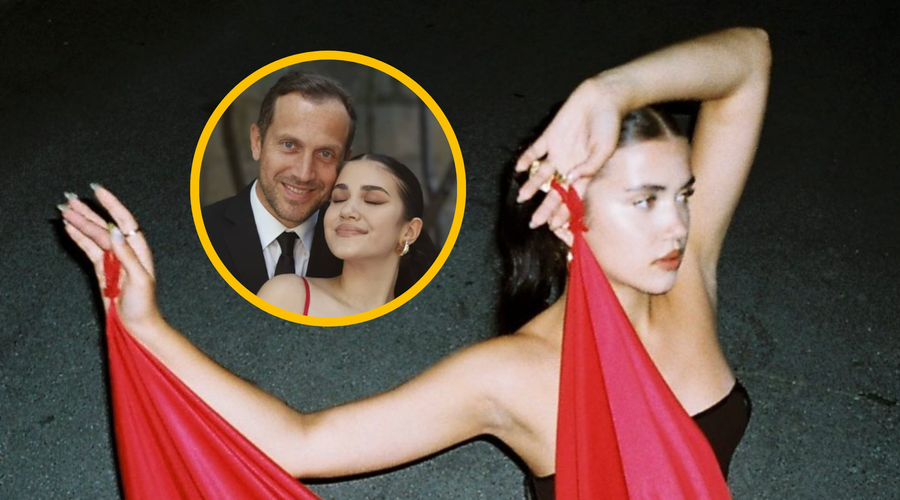 Mlada Slovenka stopila iz sence znanih staršev: poglejte, česa se je lotila hčerka Jureta Koširja (poguma ji ne manjka) (foto: Instagram/Anika Košir/Jure Košir/fotomontaža)