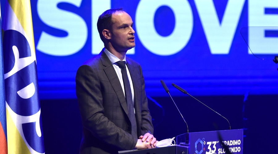 Anže Logar odstopa s položaja v stranki (foto: Žiga Živulović j.r./Bobo)