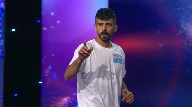 Slovenija ima talent: Je Ahmed s tem napovedal svojo zmago v finalu? (foto: Voyo/posnetek zaslona)
