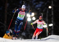 Kljub težkim pogojem je slovenski par pristal zelo visoko