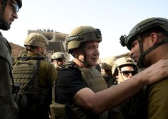 Netanjahu obiskal Gazo in povedal, kakšni so cilji Izraela v vojni