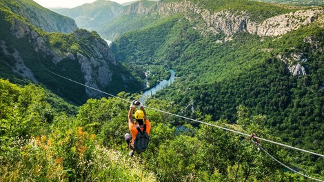 zip line jeklenka