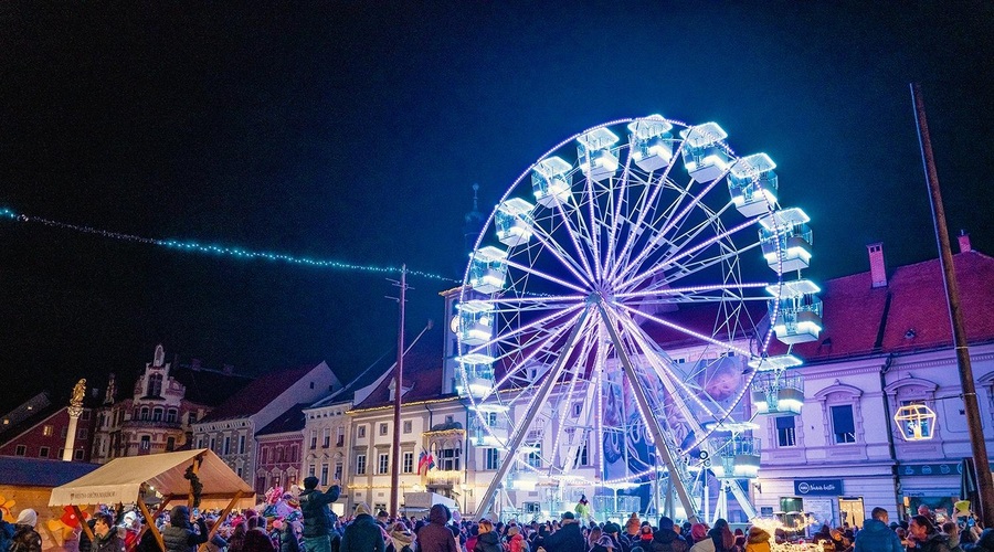 Veseli december po mariborsko: se bo spet vrtelo panoramsko kolo? (foto: Facebook/Visit Maribor)