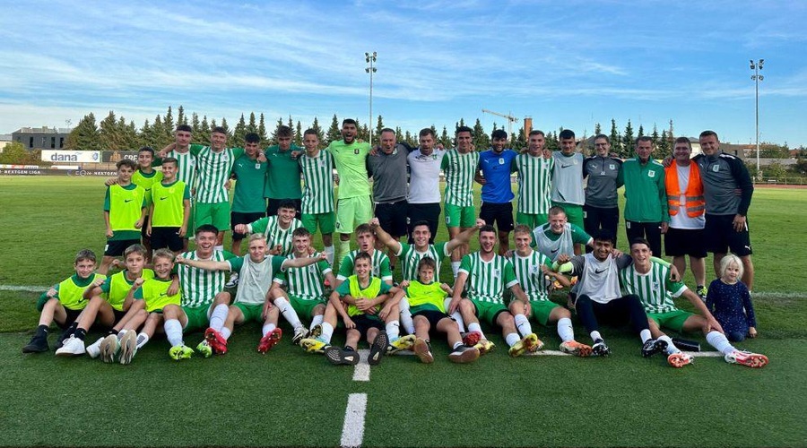 Če  je uspelo članom, lahko tudi mladincem: Olimpija se v ligi EON NextGen bori za naslov državnega prvaka (foto: NK Olimpija Ljubljana)