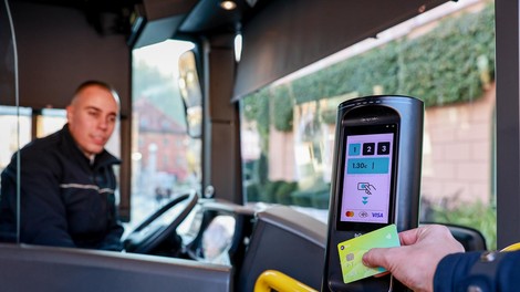 LPP potniški promet plačevanje s karticami