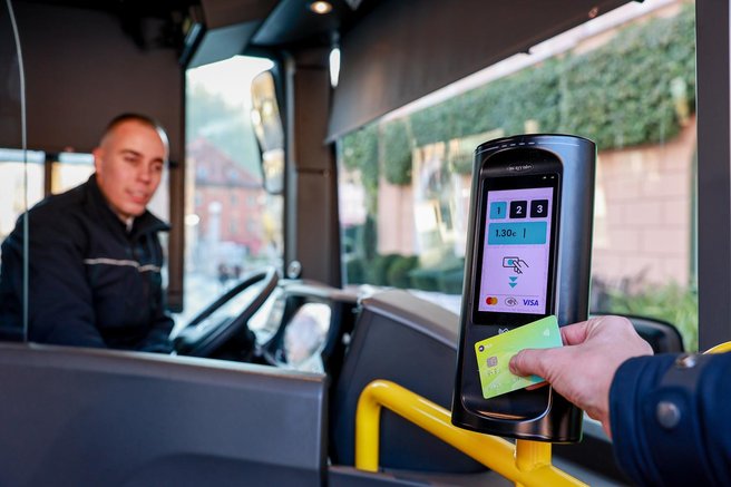 LPP potniški promet plačevanje s karticami