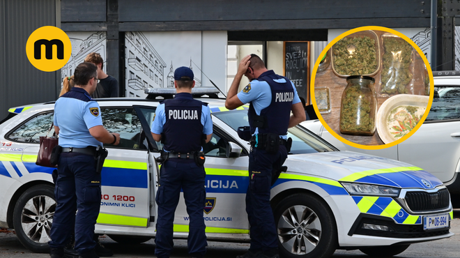 Slovenski policisti so nam razkrili, kaj naredijo z drogami, ki jih zasežejo (tega si niste mislili) (foto: Žiga Živulović j.r./Bobo/Facebook/Slovenska policija/fotomontaža)