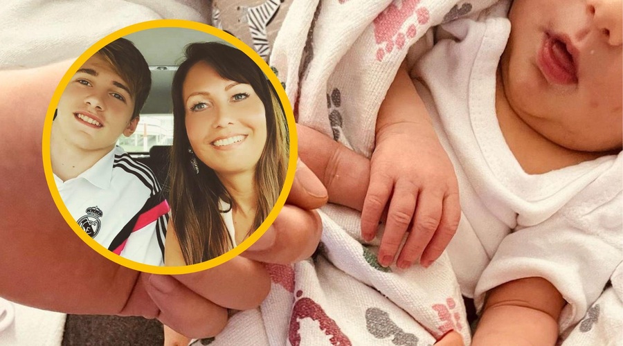 Po rojstvu Dončićeve hčerke se je oglasila Mirjam Poterbin (foto: Instagram/Luka Dončić/fotomontaža)