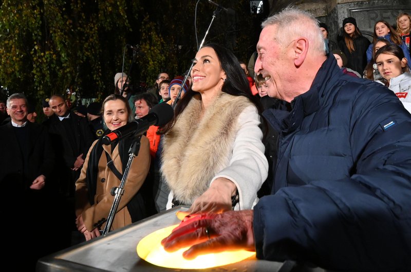 Tina Gaber je letos razsvetlila prestolnico.