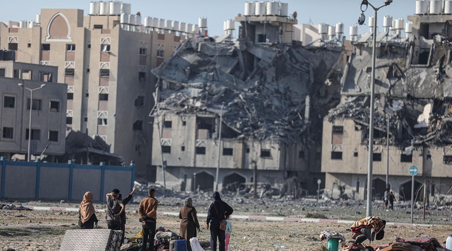 Ujeti sredi pekla: umik pred bombardiranjem za mnoge nemogoč (foto: Profimedia)