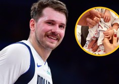 Luka Dončić po rojstvu hčerke presrečen: "Za mano je najlepši dan življenja" (VIDEO)