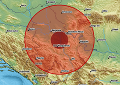 Srbijo stresel močnejši potres: prestrašeni prebivalci tekli iz stavb
