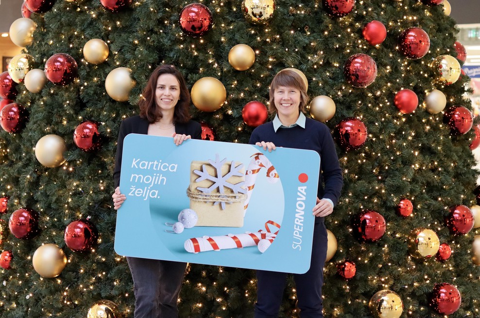 Supernova z 10.000 € donacije razveseljuje otroke in starostnike v sklopu projekta Božiček za en dan (foto: promocijska fotografija)
