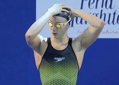 Vau, kakšen uspeh! Slovenska plavalka postavila državni rekord in se prebila v finale evropskega prvenstva