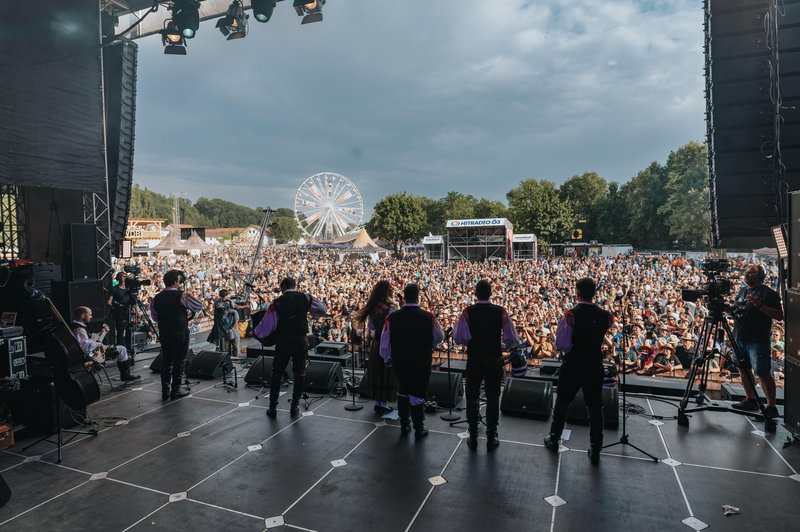 Ansambel Saša Avsenika na festivalu Woodstock der Blasmusik.