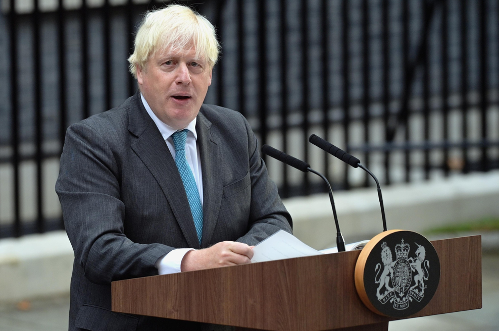 Nekdanji britanski premier Boris Johnson obžaluje napake vlade v času epidemije covida-19 (foto: Profimedia)