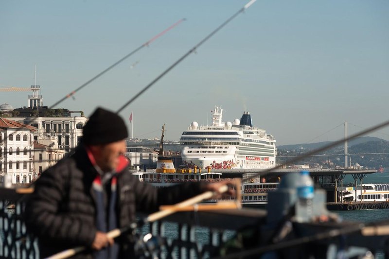 Naključna križarka v Istanbulu.