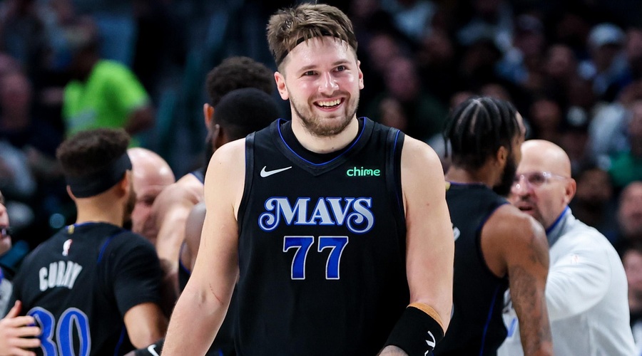 Najsrečnejši očka na svetu: Luka Dončić razkril, ali mu hčerka krade spanec (foto: Profimedia)