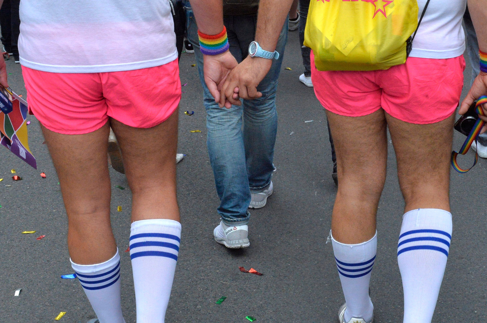 Izrazi podpore in solidarnosti po sobotnem sovražnem incidentu na festivalu LGBT filma v Ljubljani (foto: Profimedia)