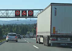 Nevarni tovornjakarji: v enem tednu v Sloveniji naredili skoraj tisoč prekrškov (to so najbolj pogosti)