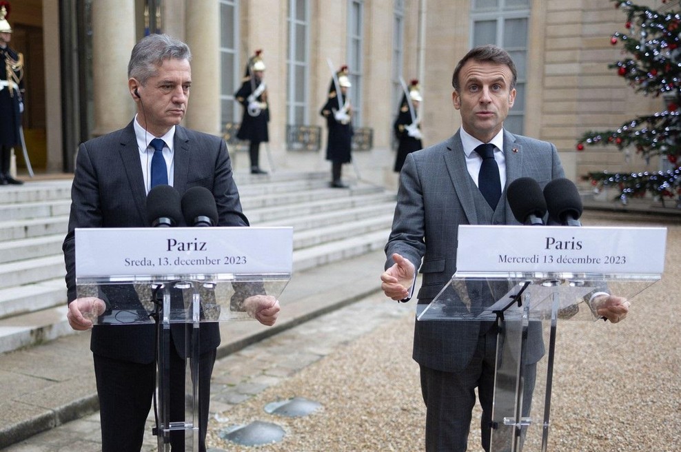 Pariz: Golob je Macrona povabil v Slovenijo in že dobil odgovor (foto: Profimedia)