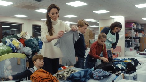 Kate Middleton otroci prostovoljci