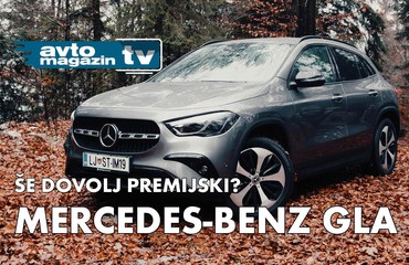 Prišla je osvežitev najmanjših Mercedesov – lahko GLA upraviči premijsko ceno?