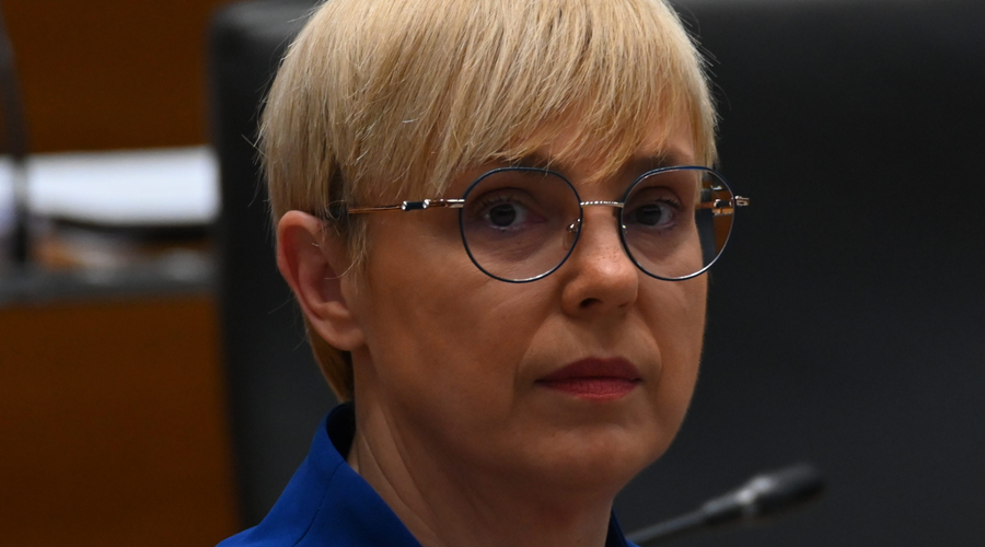 Kabinet predsednice zanikal navedbe, ki so razburile ljudi: "Predsednica ni nikoli trdila, da ni zadovoljna s plačo" (foto: Žiga Živulovič jr./Bobo)