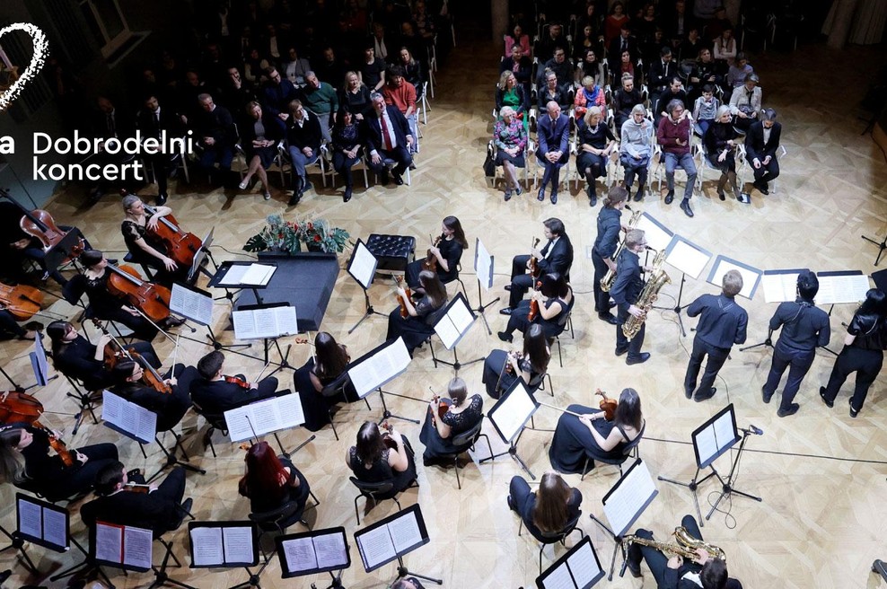 "Poslanstvo univerze ni le predajanje znanja, temveč tudi skrb za najšibkejše": vabljeni na dobrodelni koncert Srčna UL (foto: Arhiv Univerze v Ljubljani)