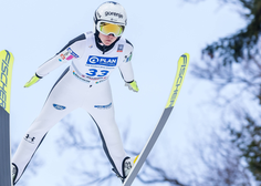 Skrb vzbujajoče novice: slovenska smučarska skakalka ima zdravstvene težave (vrača se domov)