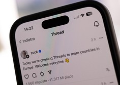 Threads: aplikacija, ki naj bi izrinila omrežje X, končno v Evropi, tudi v Sloveniji