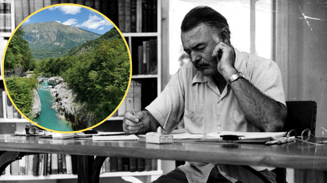 Slavni pisatelj je v romanu omenil slovenski kraj in povzročil velikansko zmedo (foto: Profimedia/M.P./fotomotaža)