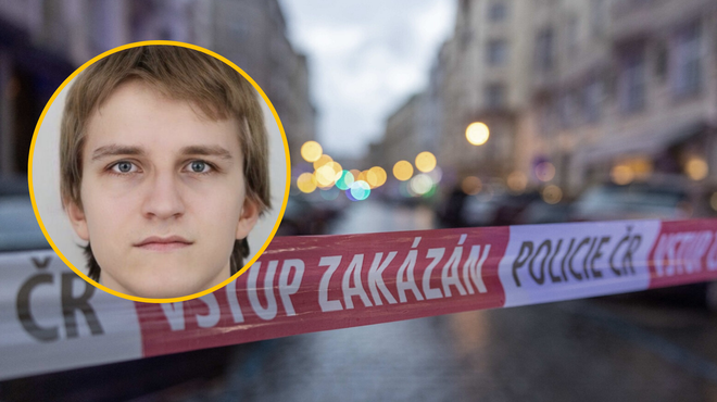 Identificirali 24-letnega morilca iz Prage: preden se je odpravil na krvavi pohod, je objavil srhljiva sporočila (foto: Profimedia/Facebook/VOX3 Now/fotomontaža)